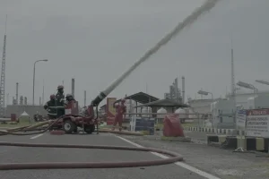 Kilang Balongan Gelar Latihan Darurat Berskala Besar