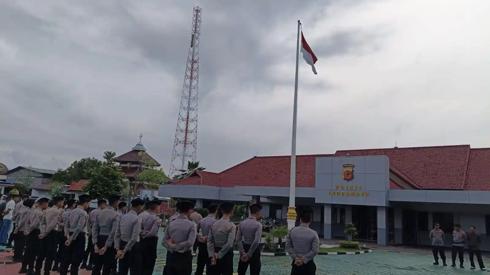 Pasca Pilwu 2025, Polres Indramayu Gelar Apel Siaga Jaga Kondusivitas Wilayah