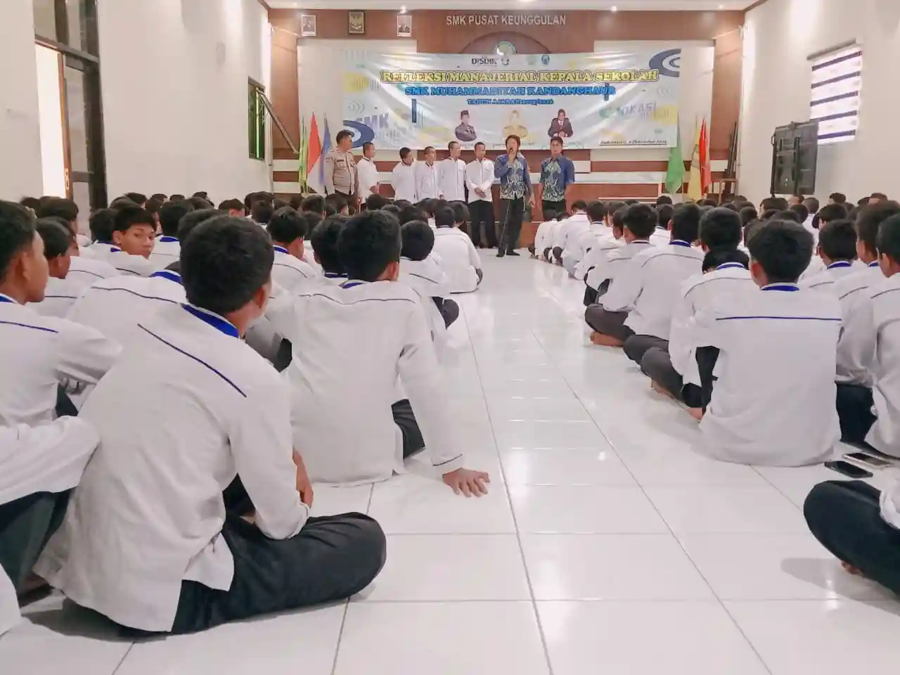 Polsek Kandanghaur Beri Pembinaan Hukum Pelajar, Cegah Tawuran di Indramayu