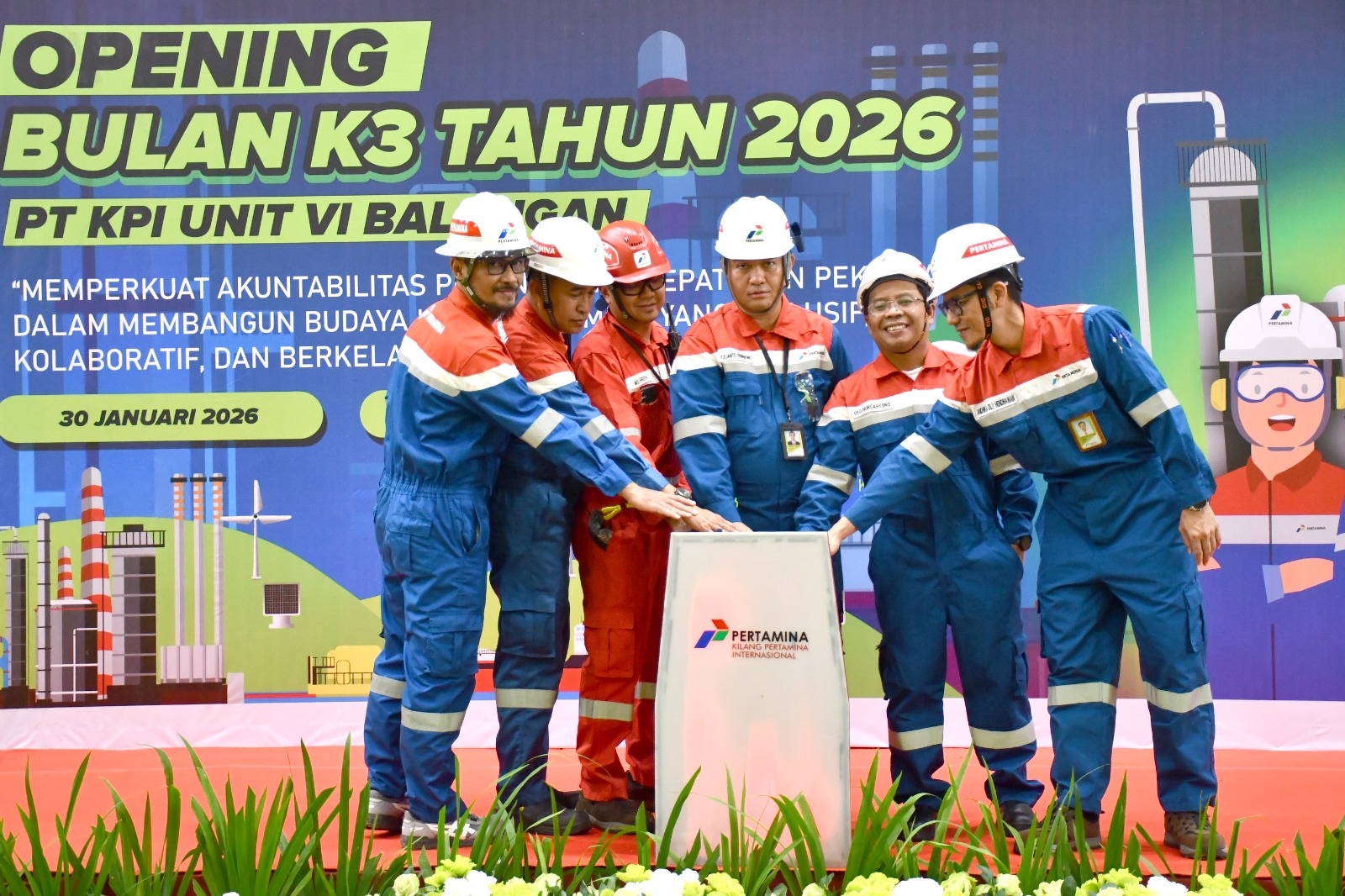 Kilang Pertamina Balongan Peringati Bulan K3 Nasional 2026, Perkuat Budaya Kerja Aman